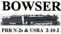 Bowser 2-10-2 N-2 USRA Instructions