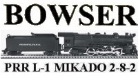 Bowser 2-8-2 L-1 Mikado Instructions