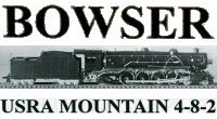 Bowser 4-8-2 USRA Mountain Instructions