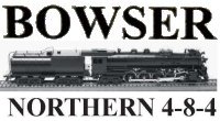 Bowser 4-8-4 Northern Instructions