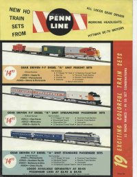 Penn Line Catalog 1960