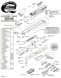 Athearn Ready to Run Diagrams and Instructions