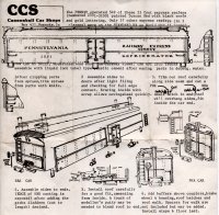 Cannonball Car Shop PRR Express Refrigerator Car