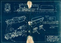 International Models Camelback 4-6-0 Ten Wheeler Diagram