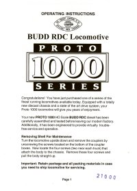 Life-Like Proto 1000 Instructions