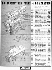 Roundhouse 4L1 4-4-2 Atlantic Instructions